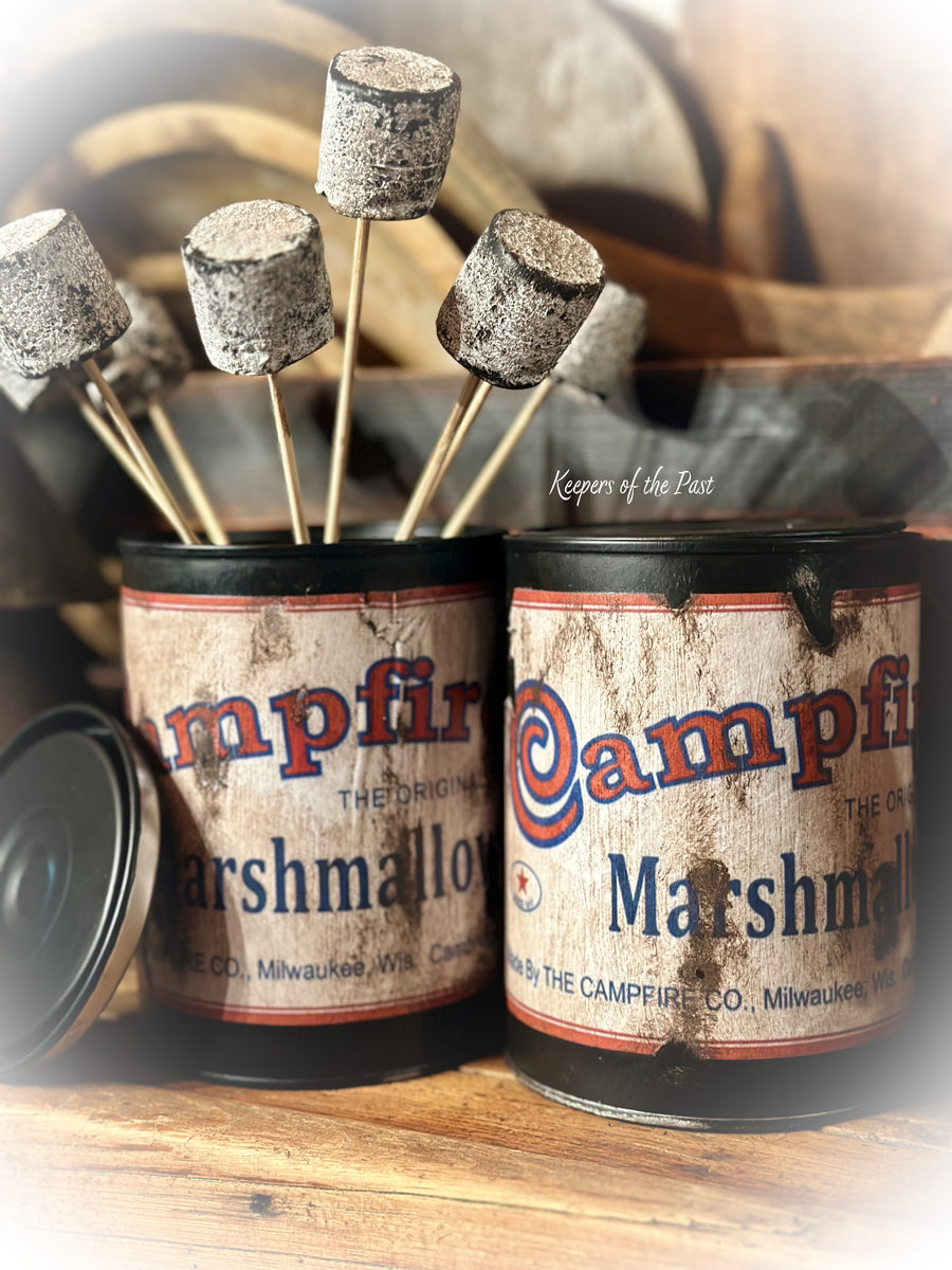 Campfire Can with Marshmallow's – Keepers of the Past