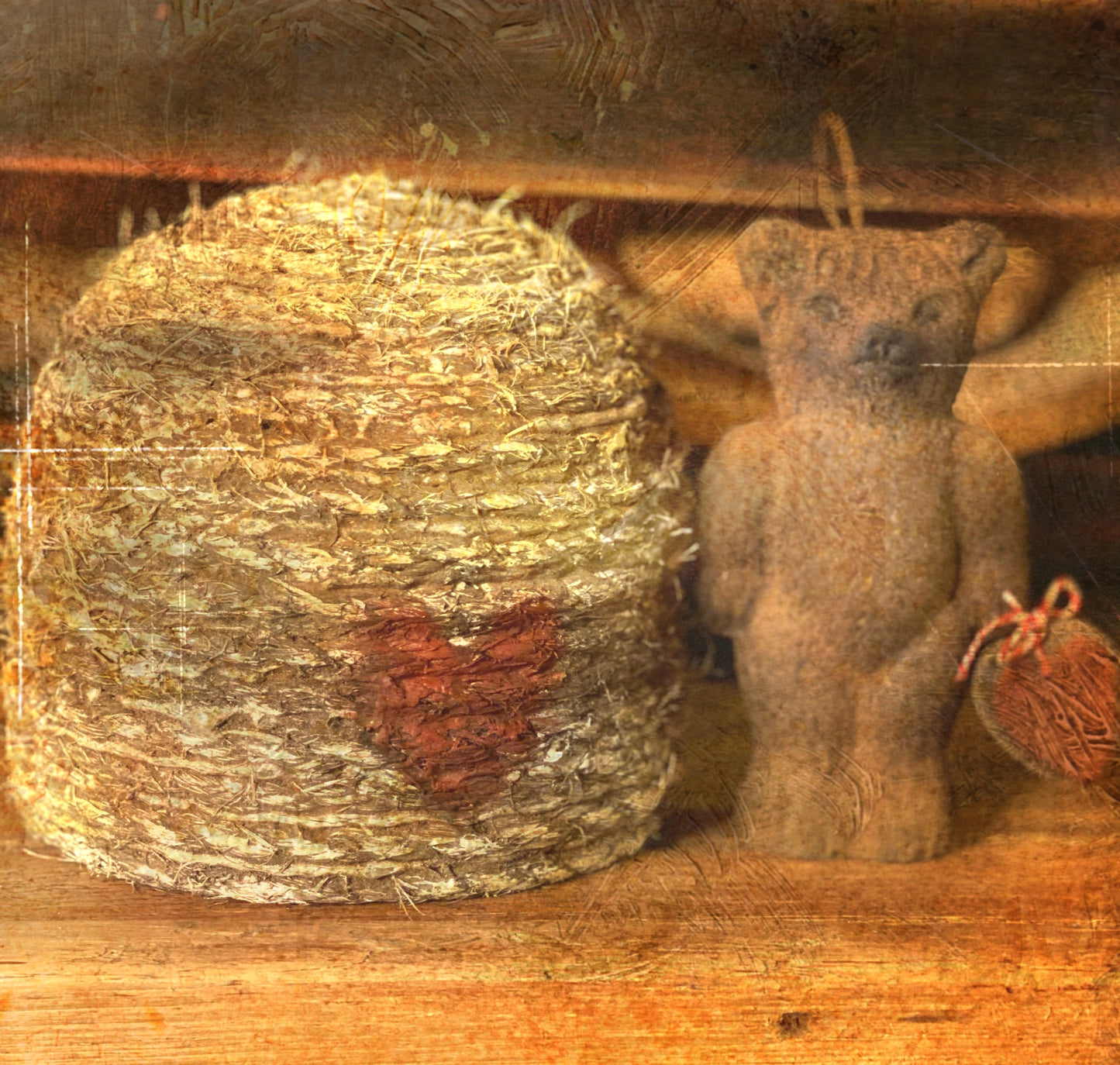 Valentine Heart Bee Skep!