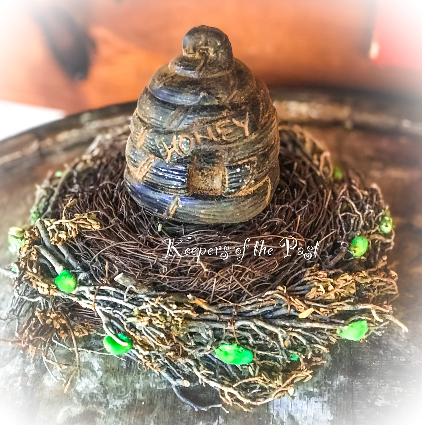 Wax Honey Bee Skep
