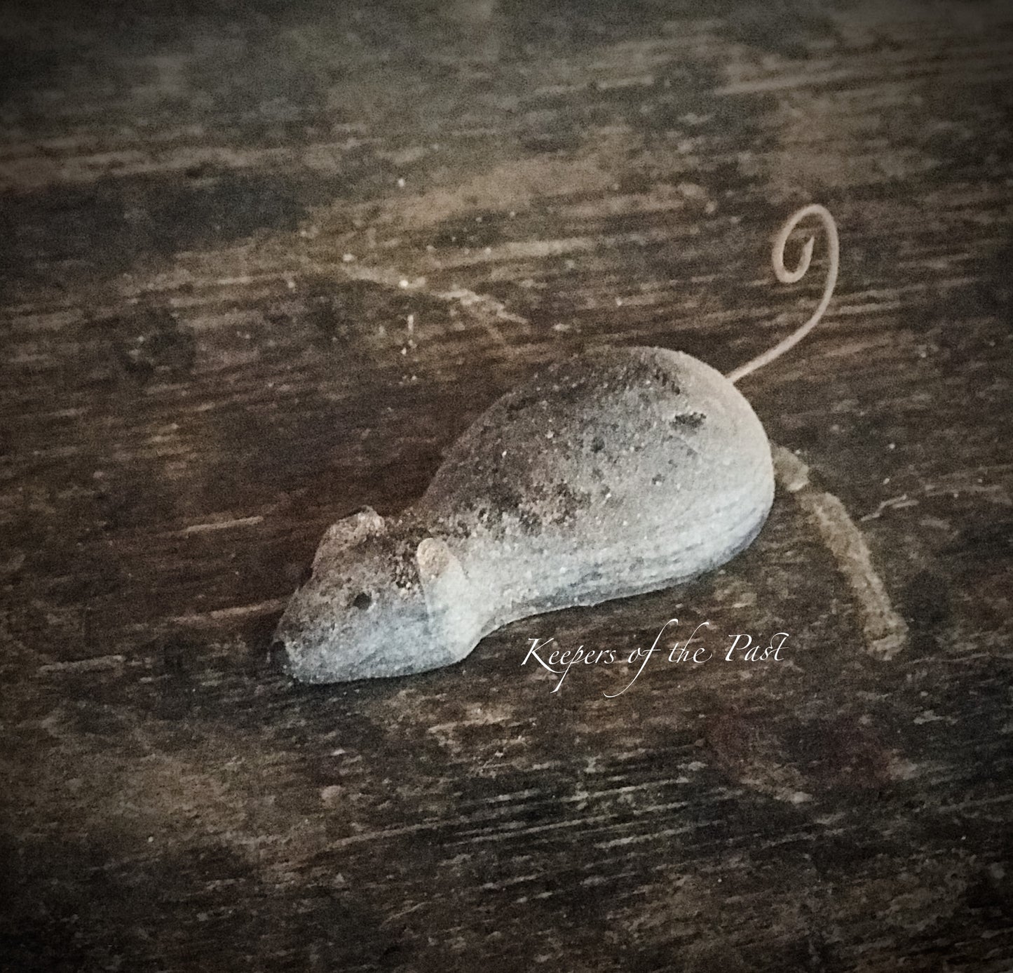 Set of 4 Wax Cupboard Mice