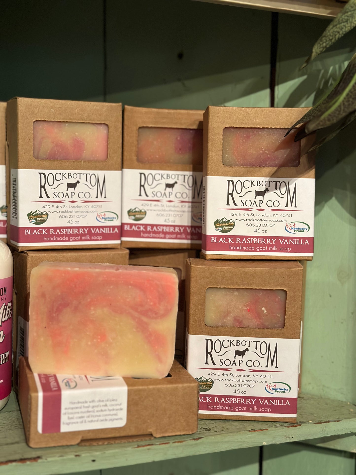 Black Raspberry Vanilla Goat Milk Soap Bar
