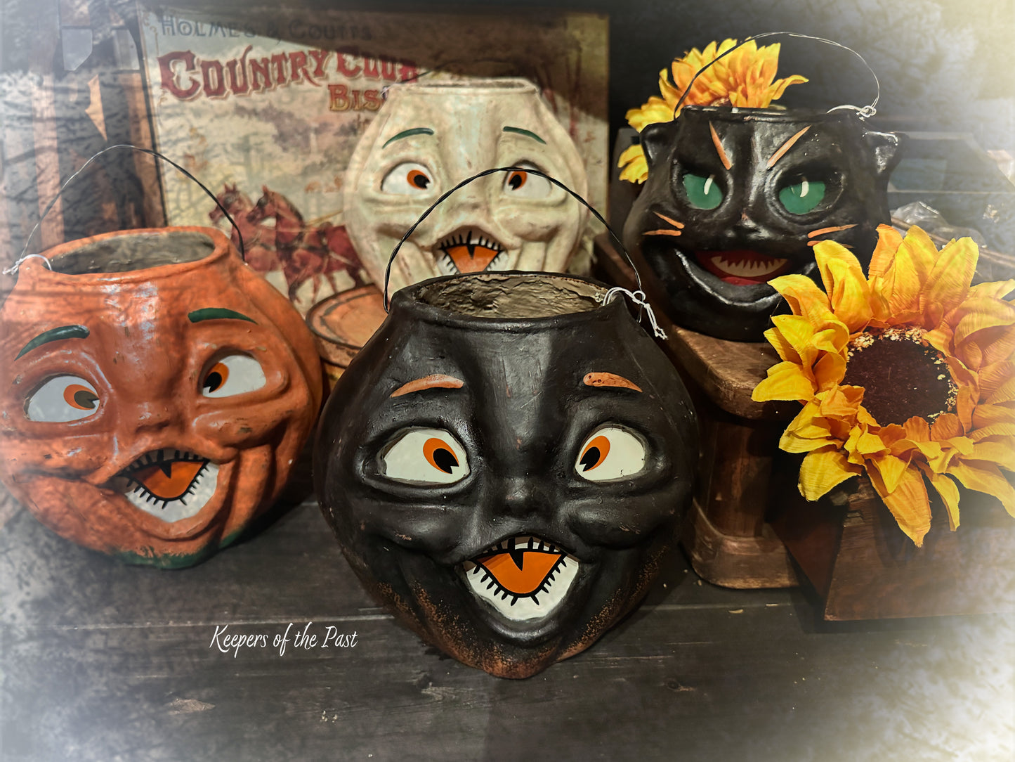 Halloween Black Choir Boy Lantern