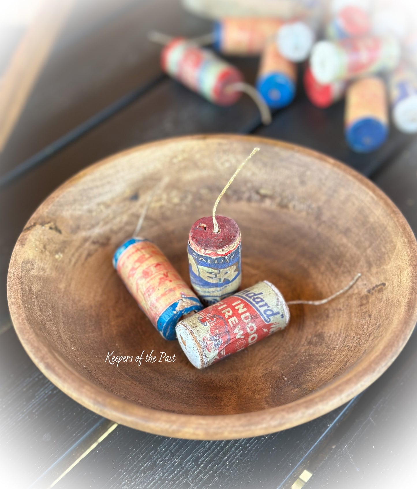 Vintage Style Faux Firecracker Set/3