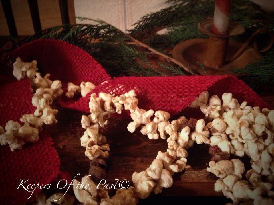 Scented Popcorn Garland