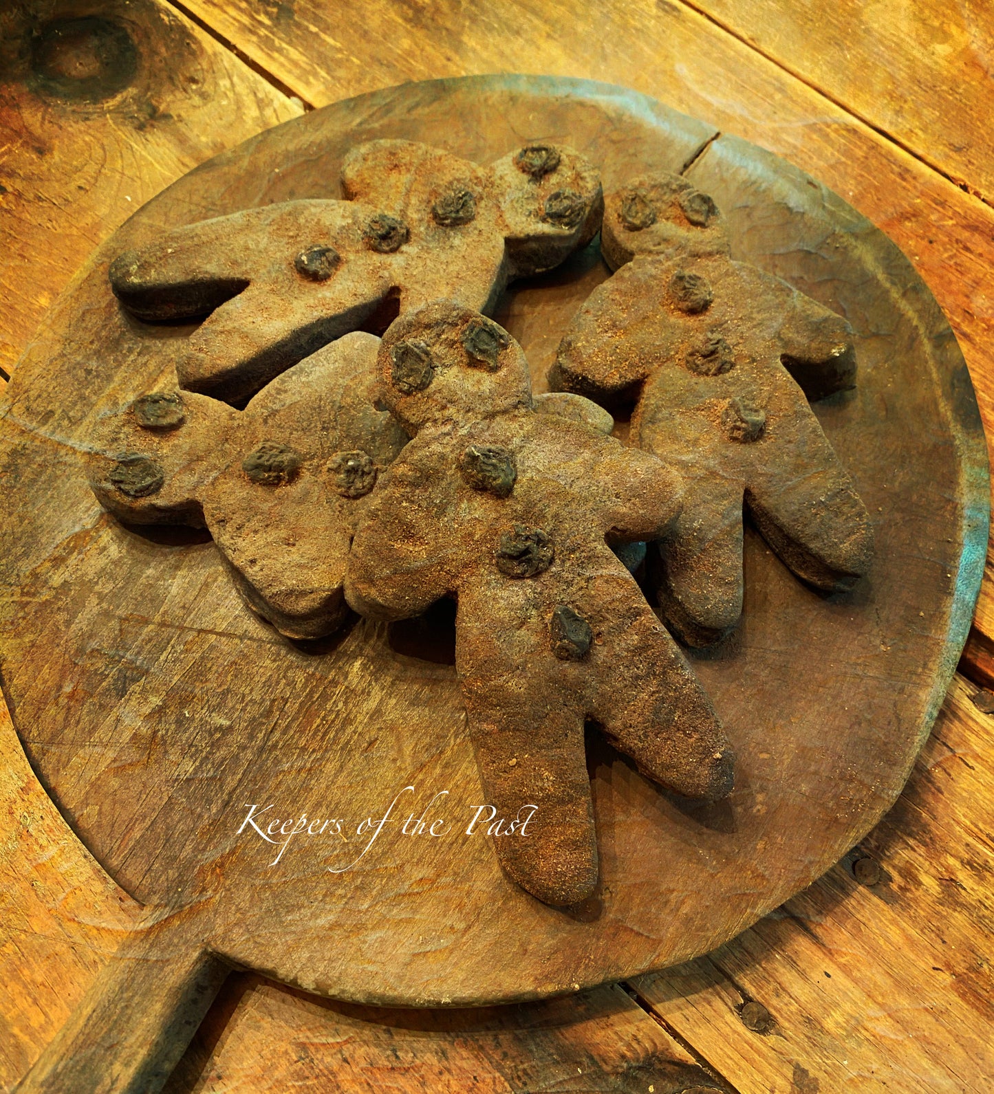 Primitive Pantry Gingerbread Men set/2