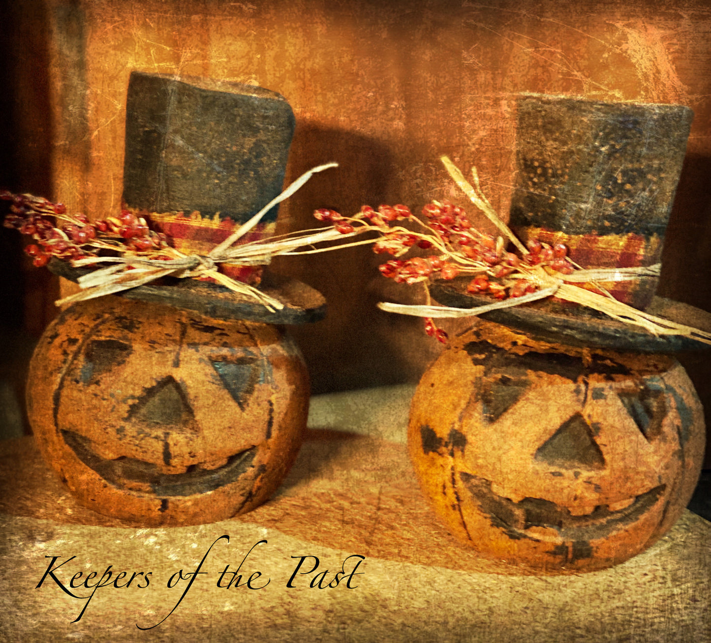 Halloween Top Hat Pumpkin JOL