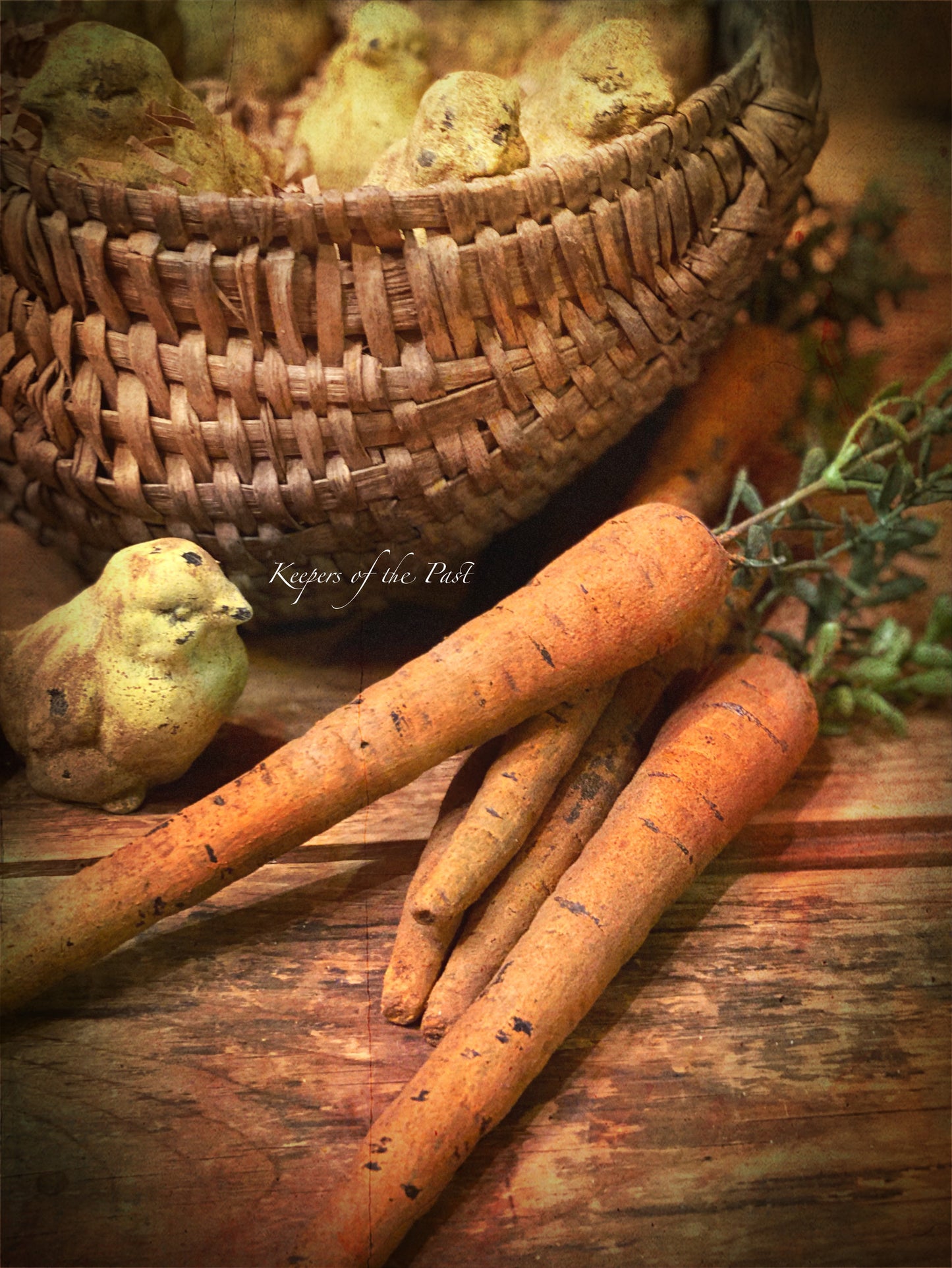 Primitive Wax Carrot