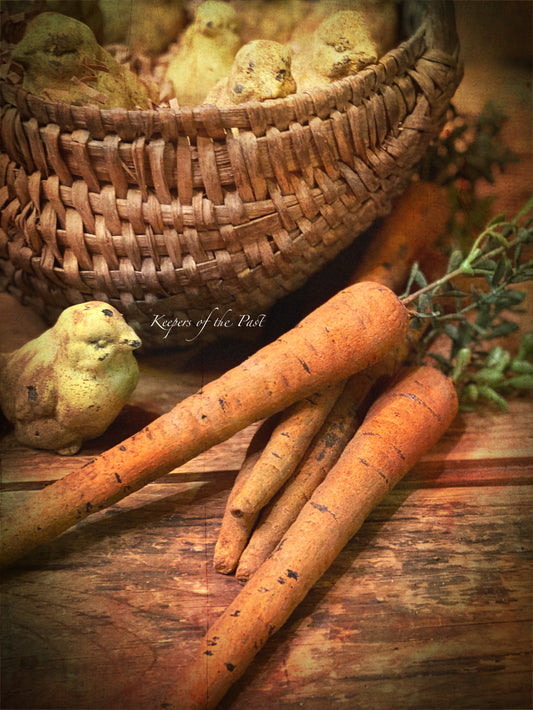 Primitive Wax Carrot