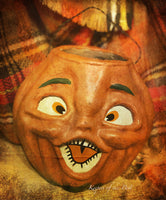 Halloween Orange Jack O Lantern Choir Boy