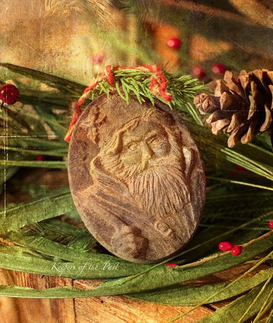 Olde Saint Nick Ornament set/2